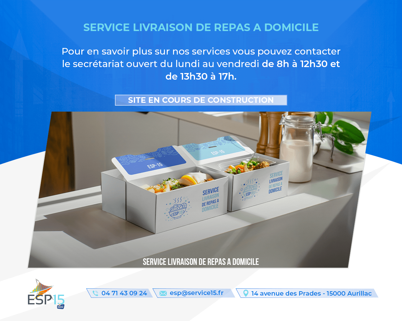 ESP15 Service de repas à domicile dans le Cantal